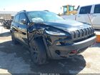 2018 Jeep Cherokee Trailhawk 4x4 Black vin: 1C4PJMBX0JD501526
