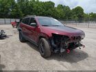 2019 Jeep Cherokee Trailhawk 4x4 Maroon vin: 1C4PJMBX9KD198148