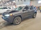 2020 Jeep Cherokee Trailhawk Gray vin: 1C4PJMBX9LD636409
