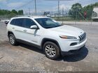 2016 Jeep Cherokee Latitude White vin: 1C4PJMCB0GW266898