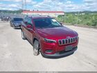 2020 Jeep Cherokee Latitude 4x4 Red vin: 1C4PJMCB1LD625357