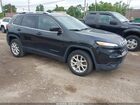 2016 Jeep Cherokee Latitude Черный vin: 1C4PJMCB3GW372553