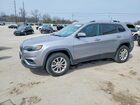 2019 Jeep Cherokee Latitude Silver vin: 1C4PJMCB3KD282243