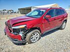 2017 Jeep Cherokee Latitude Red vin: 1C4PJMCB4HW614509