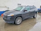 2016 Jeep Cherokee Latitude Black vin: 1C4PJMCB7GW225281