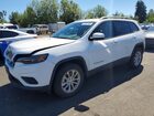 2021 Jeep Cherokee Latitude White vin: 1C4PJMCB7MD240130