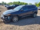 2016 Jeep Cherokee Latitude Синий vin: 1C4PJMCS1GW282964