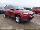 2016 Jeep Cherokee Latitude Red vin: 1C4PJMCS5GW373591