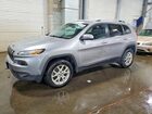 2017 Jeep Cherokee Latitude Серебряный vin: 1C4PJMCS6HD238648