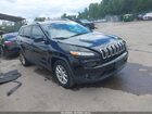 2017 Jeep Cherokee Latitude 4x4 Black vin: 1C4PJMCS7HW612981