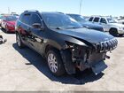 2016 Jeep Cherokee Limited Black vin: 1C4PJMDB0GW337564