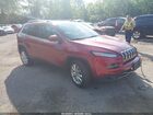 2017 Jeep Cherokee Limited 4x4 Red vin: 1C4PJMDB1HW511384