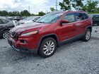 2017 Jeep Cherokee Limited Red vin: 1C4PJMDB1HW594251