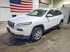 2018 Jeep Cherokee Limited White vin: 1C4PJMDB7JD613869