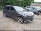 2019 Jeep Cherokee Limited 4x4 Gray vin: 1C4PJMDN2KD163740