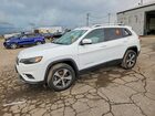 2020 Jeep Cherokee Limited White vin: 1C4PJMDN6LD557498