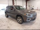 2020 Jeep Cherokee Limited 4x4 Серый vin: 1C4PJMDN7LD608295