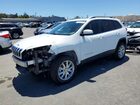 2016 Jeep Cherokee Limited White vin: 1C4PJMDS3GW361812