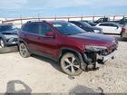 2019 Jeep Cherokee Limited 4x4 Red vin: 1C4PJMDX2KD157891