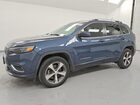 2020 Jeep Cherokee Limited Blue vin: 1C4PJMDX3LD622227