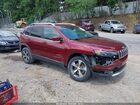 2019 Jeep Cherokee Limited 4x4 Red vin: 1C4PJMDX4KD252436