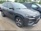 2020 Jeep Cherokee Limited 4x4 Gray vin: 1C4PJMDX5LD559261