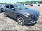 2021 Jeep Cherokee Limited 4x4 Gray vin: 1C4PJMDX6MD223393