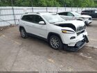 2018 Jeep Cherokee Limited 4x4 White vin: 1C4PJMDX7JD610112