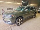 2021 Jeep Cherokee Limited Green vin: 1C4PJMDX7MD174446