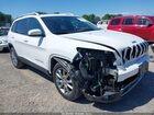 2018 Jeep Cherokee Limited 4x4 White vin: 1C4PJMDX9JD517382