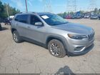 2020 Jeep Cherokee Latitude Plus 4x4 Silver vin: 1C4PJMLB1LD554676