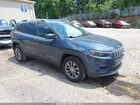 2019 Jeep Cherokee Latitude Plus 4x4 Blue vin: 1C4PJMLB2KD442581