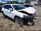 2020 Jeep Cherokee Latitude Plus 4x4 Белый vin: 1C4PJMLB5LD602566