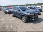 2019 Jeep Cherokee Latitude Plus 4x4 Синий vin: 1C4PJMLB7KD408751