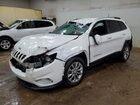 2019 Jeep Cherokee Latitude Plus White vin: 1C4PJMLX2KD137996