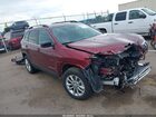 2022 Jeep Cherokee Latitude Lux 4x4 Red vin: 1C4PJMMNXND521767
