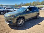 2021 Jeep Cherokee Latitude Lux Зеленый vin: 1C4PJMMX7MD175077