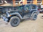 2025 Jeep Wrangler Sport Черный vin: 1C4PJXAN9SW588155