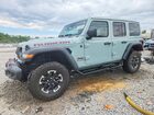 2024 Jeep Wrangler Rubicon Teal vin: 1C4PJXFGXRW301989