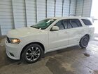 2019 Dodge Durango Gt White vin: 1C4RDHDG1KC559401