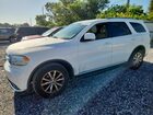 2016 Dodge Durango Limited White vin: 1C4RDHDG3GC336526