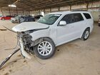 2017 Dodge Durango Gt White vin: 1C4RDHDG5HC906625