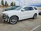 2019 Dodge Durango Gt White vin: 1C4RDHDGXKC803207