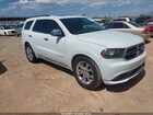 2016 Dodge Durango Citadel White vin: 1C4RDHEGXGC415982