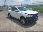 2017 Dodge Durango Sxt Awd White vin: 1C4RDJAG2HC666316