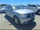 2017 Dodge Durango Sxt Awd Silver vin: 1C4RDJAG2HC906741