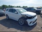 2021 Dodge Durango Sxt Plus Awd White vin: 1C4RDJAG2MC804818