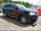 2016 Dodge Durango Sxt Black vin: 1C4RDJAG6GC477537