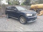 2017 Dodge Durango Sxt Awd Blue vin: 1C4RDJAG8HC883692