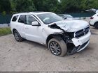 2018 Dodge Durango Sxt Awd White vin: 1C4RDJAG8JC312676